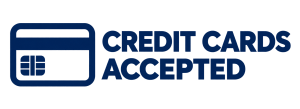 Credit Cards Accepted